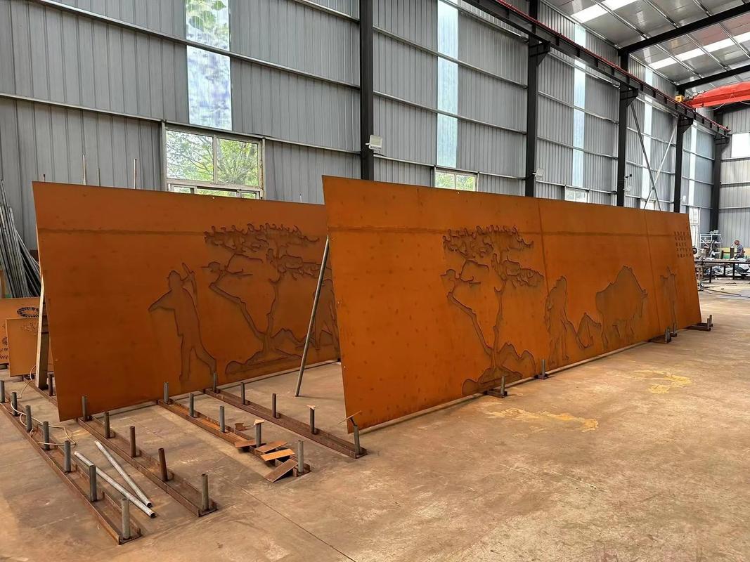 白城耐候钢幕墙