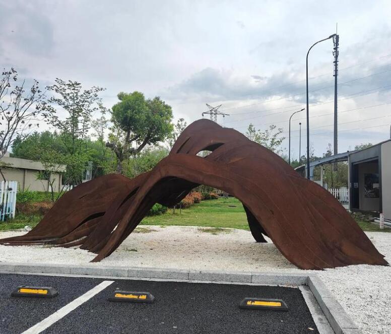 白城耐候钢板造型